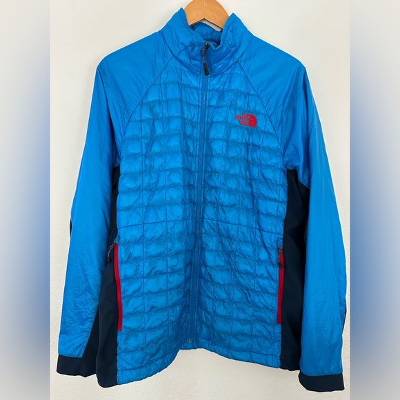 NORTHFACE men’s blue large lightweight jacket in great condition - Picture 1 of 3